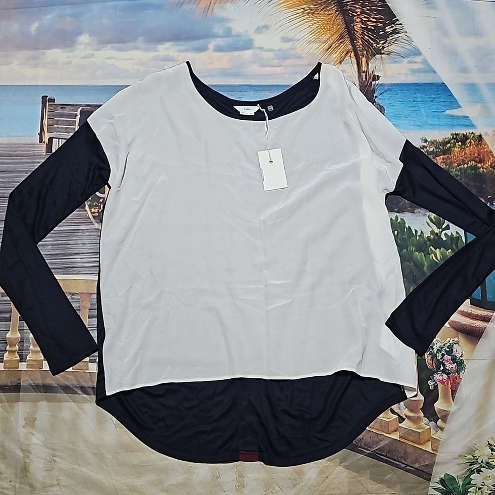 Charli London Silk Blouse Size 8 Nwt — image 2 of 8